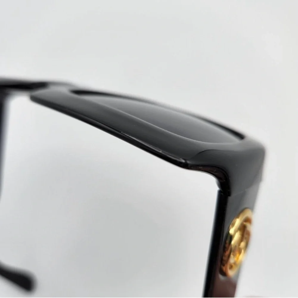 💯- New - Gucci Oversized Black New Ship Same Day Gg0053s Square Sunglasses